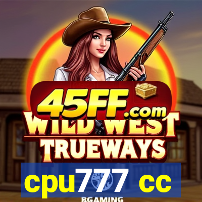 cpu777 cc